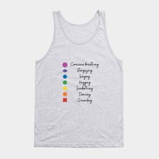 7 chakras Tank Top